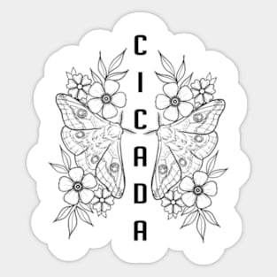 Cicada Sticker